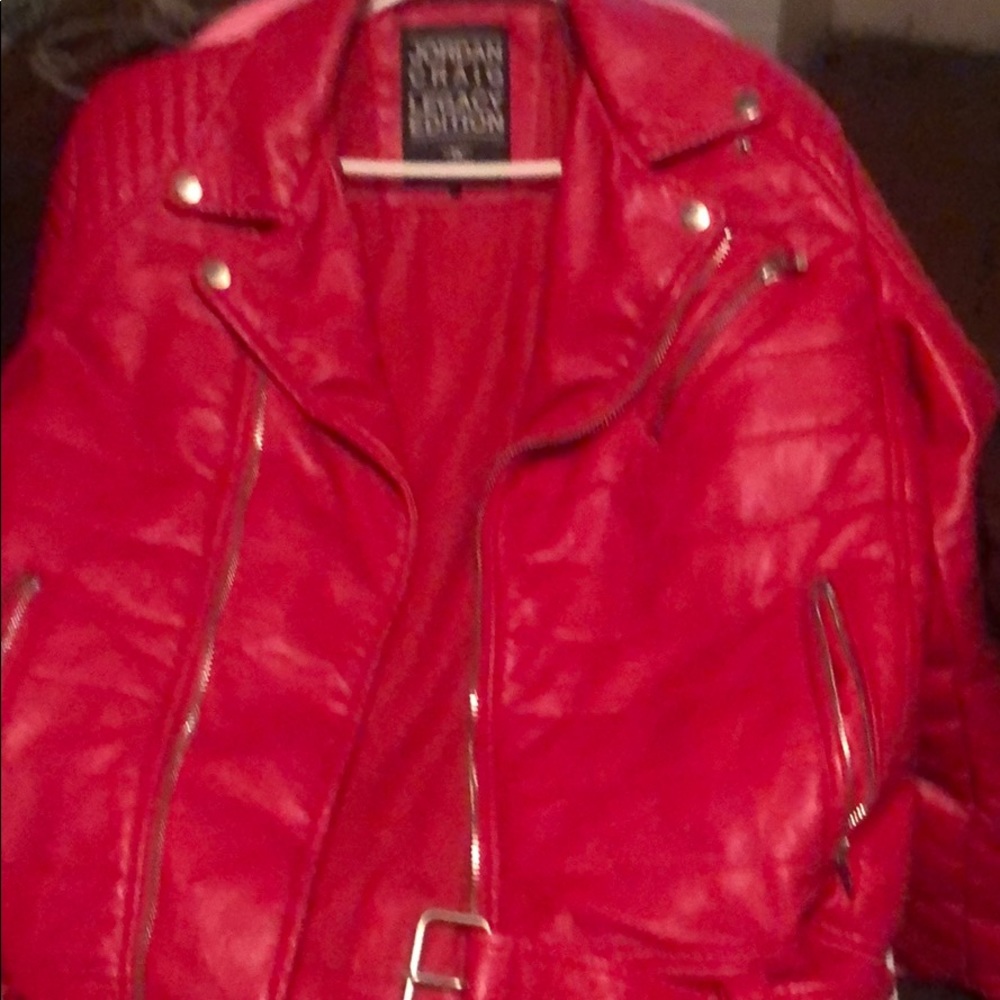 Leather jacket